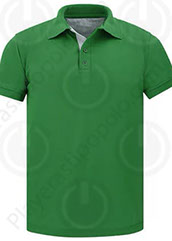 Playera Tipo Polo Verde